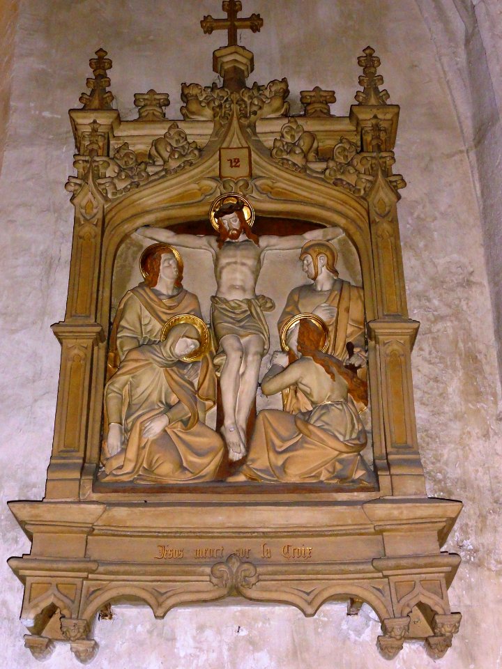 Chemin de croix de l'église de Longeville-en-Barrois, station 12