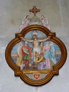 Chemin de croix de Pont-Authou, station 12