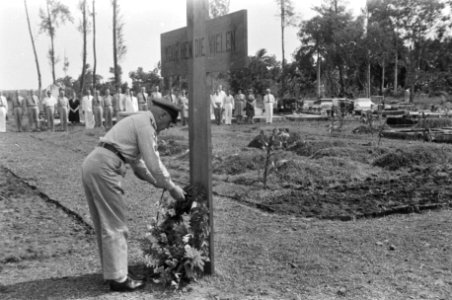 Cheribon Op 16 febr. 1948 herdacht de W-Brig. haar tweejarig bestaan. Op het er, Bestanddeelnr 1545A-1-4