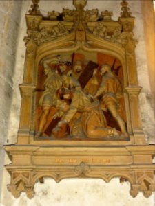 Chemin de croix de l'église de Longeville-en-Barrois, station 03