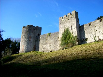 Chepstow Castle, the North West corner