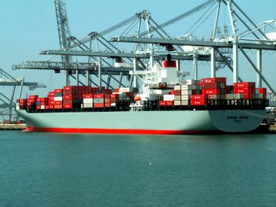 Chicago Bridge p2, at the Amazone harbour, Port of Rotterdam, Holland 04-May-2006