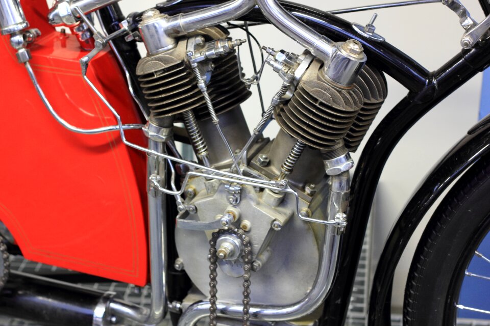 Technical museum motorcycle