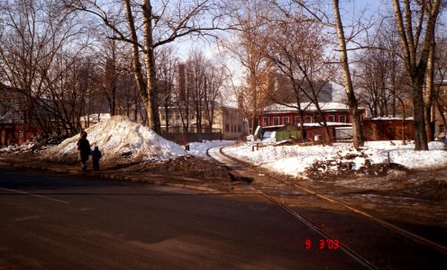 Cherkizovo-Elektrozavod railway 2003-03 2