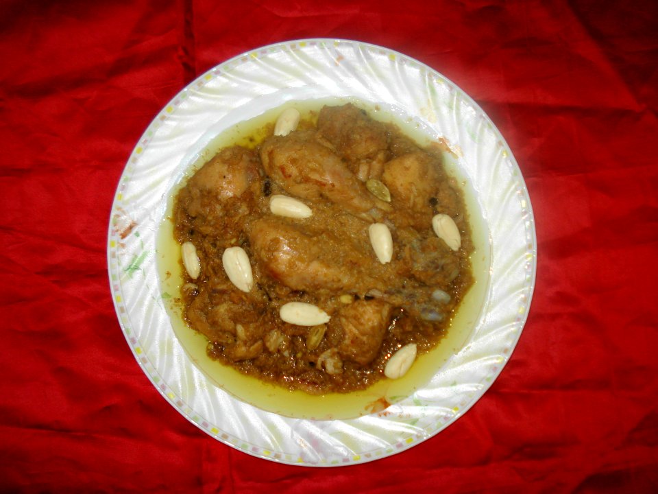 Chicken White Qorma (Korma)