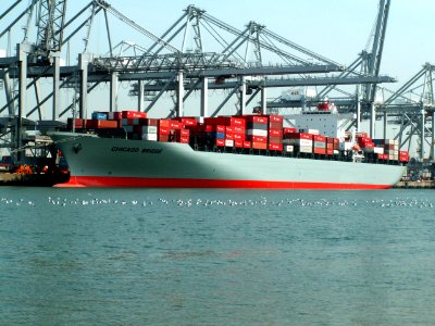 Chicago Bridge IMO 9247558 , at the Amazone harbour, Port of Rotterdam, Holland 04-May-2006