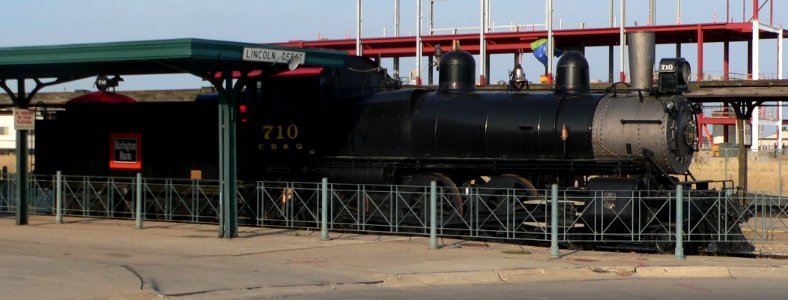 Chicago Burlington Quincy Locomotive 710 (2)