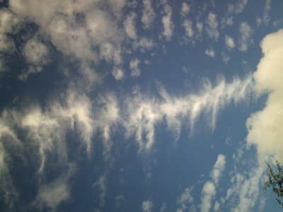 Cielo en San Juan Bautista en Nueva Esparta