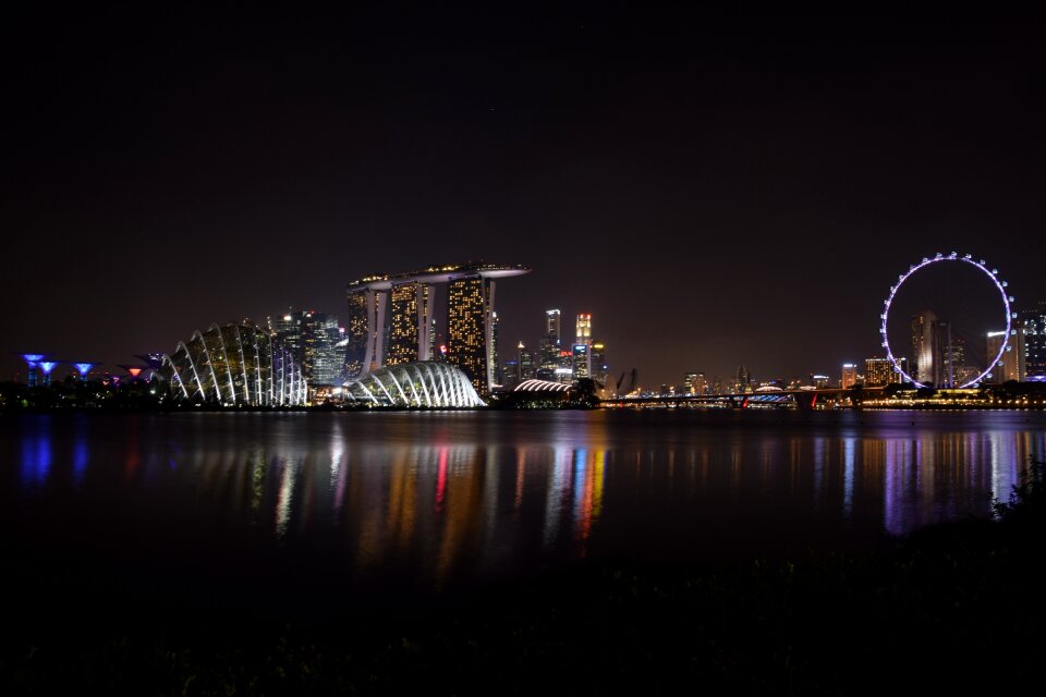 City black city black landscape