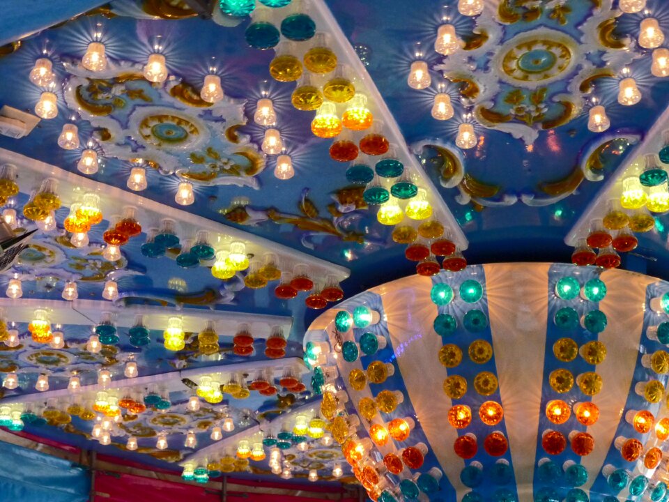 Colorful background year market