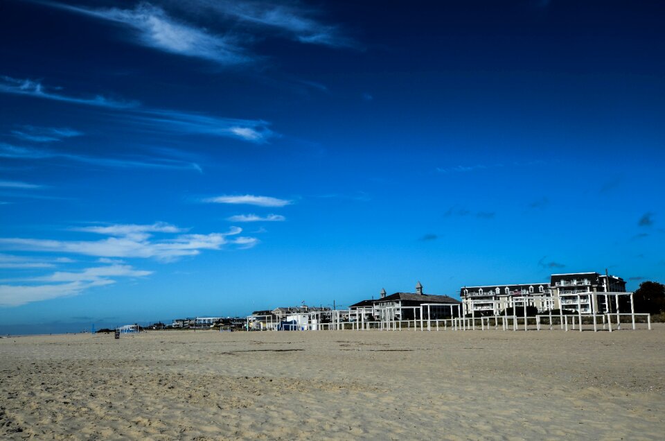 Sand sky town
