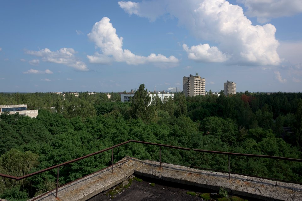 Chernobyl nuclear disaster aftermath abandoned town of Pripyat 01