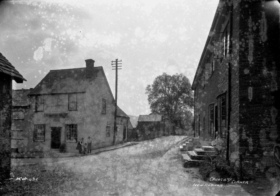 Church St corner New Radnor (1294834)