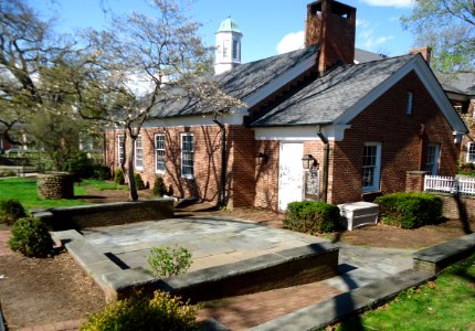 Church on main street in Basking Ridge New Jersey photo