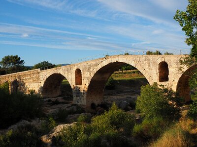 Stone arch bridge roman building