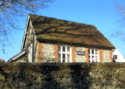 Church Room (former National School), Ovingdean Road, Ovingdean (December 2016) (2)