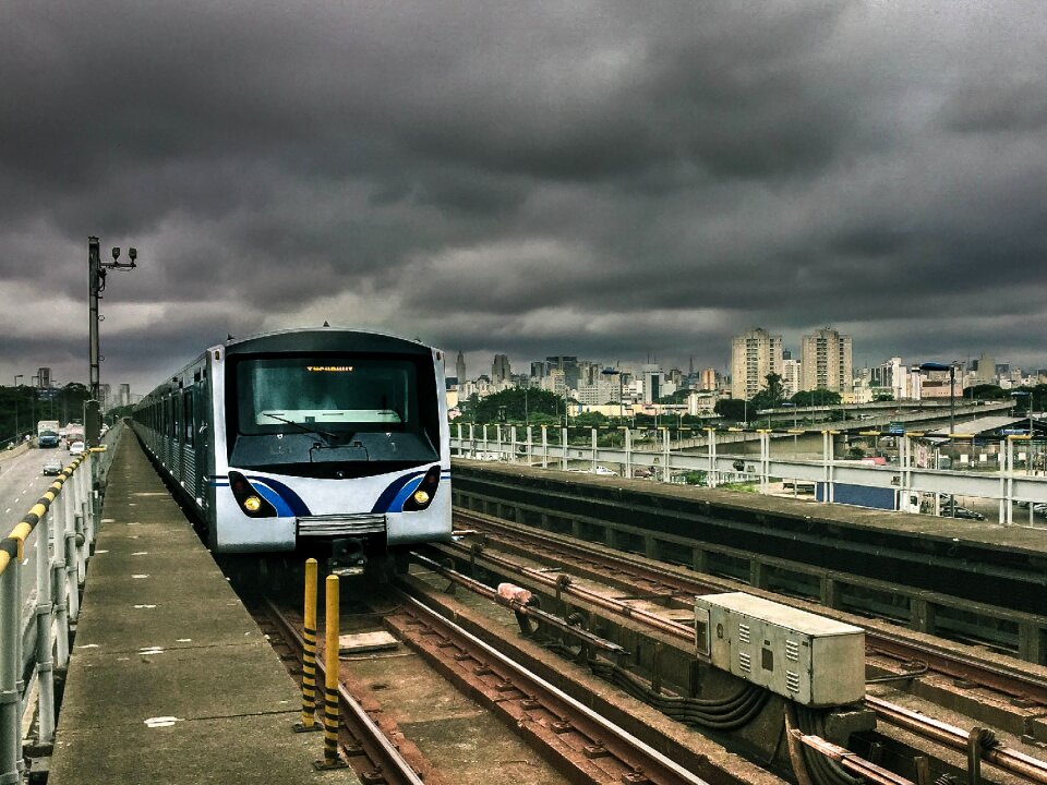 Metro train transportation