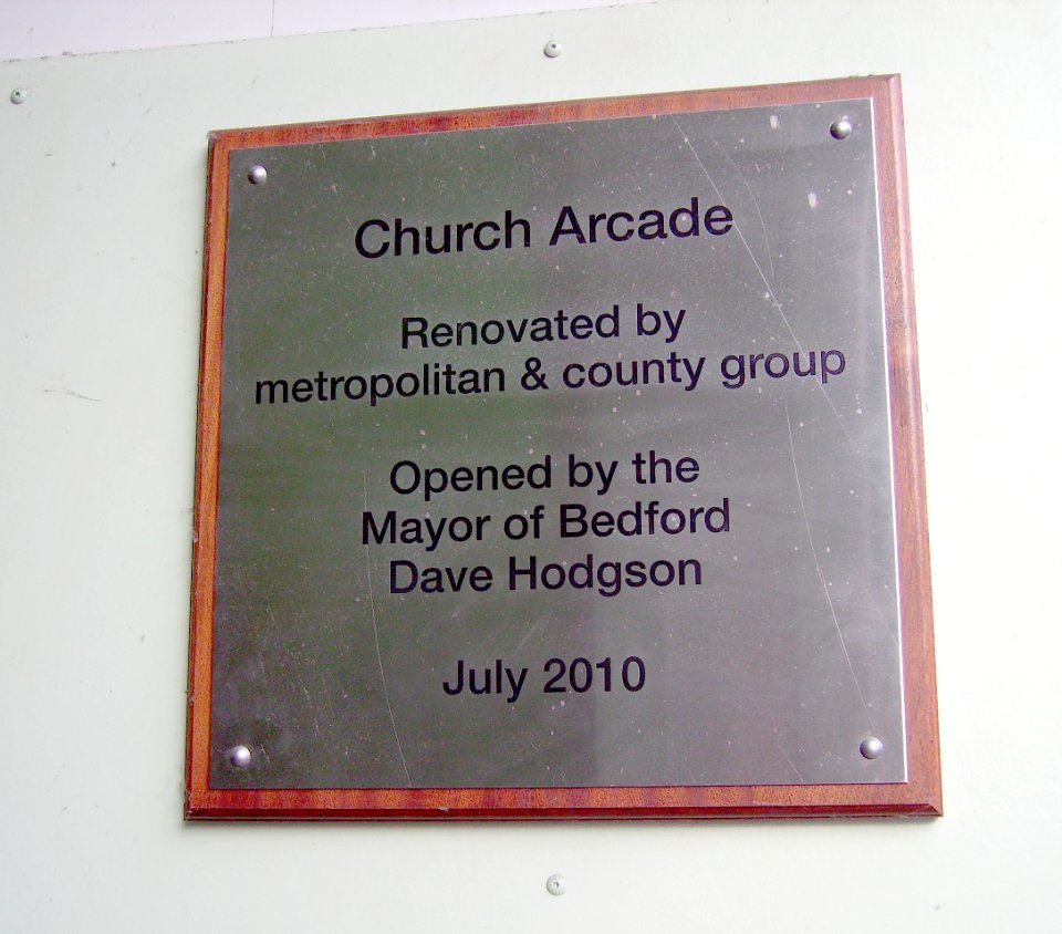 ChurchArcadePlaque