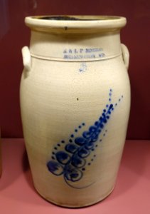 Churn, E. & L. P. Norton, 1861-1882 - Bennington Museum - Bennington, VT - DSC08980