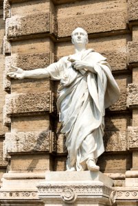 Cicero statue courthouse, Rome, Italy photo
