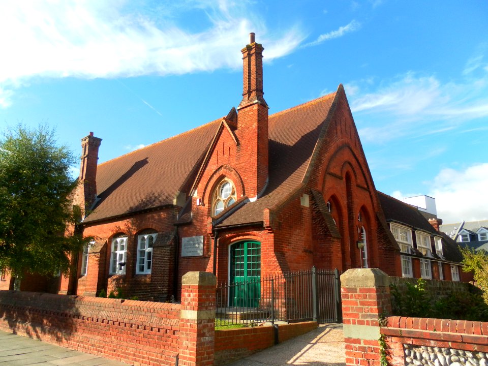 Church of Jesus Christ of Latter-day Saints, Eastbourne Chapel (formerly St Saviour's School), Furness Road, Eastbourne (October 2012)