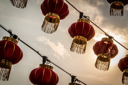 Tourism market lanterns