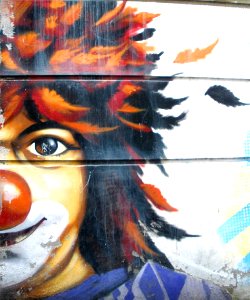 Ciaño (Langreo) - graffiti 1