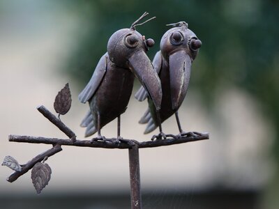 Garden decoration love