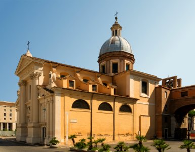 Church San Rocco, Rome, Italy photo