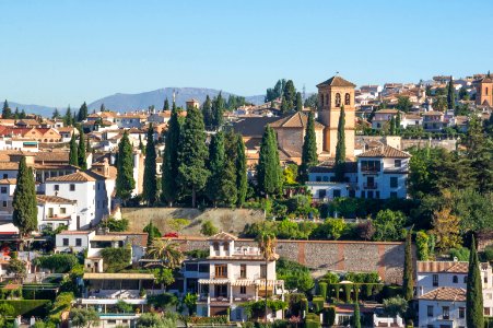 Church San Bartolomé Albayzin Granada Spain photo