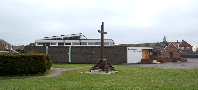Church of Christ the King, Princes Road, Langney, Eastbourne (February 2019) (1)