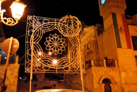 Cianciana at night