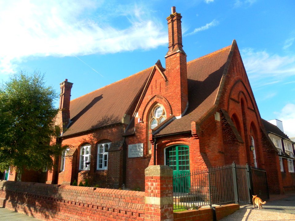 Church of Jesus Christ of Latter-day Saints, Eastbourne Chapel (formerly St Saviour's School), Furness Road, Eastbourne (October 2012) (2)