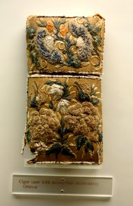 Cigar case with moose hair embroidery, Ottawa, undated - Wisconsin Historical Museum - DSC02952