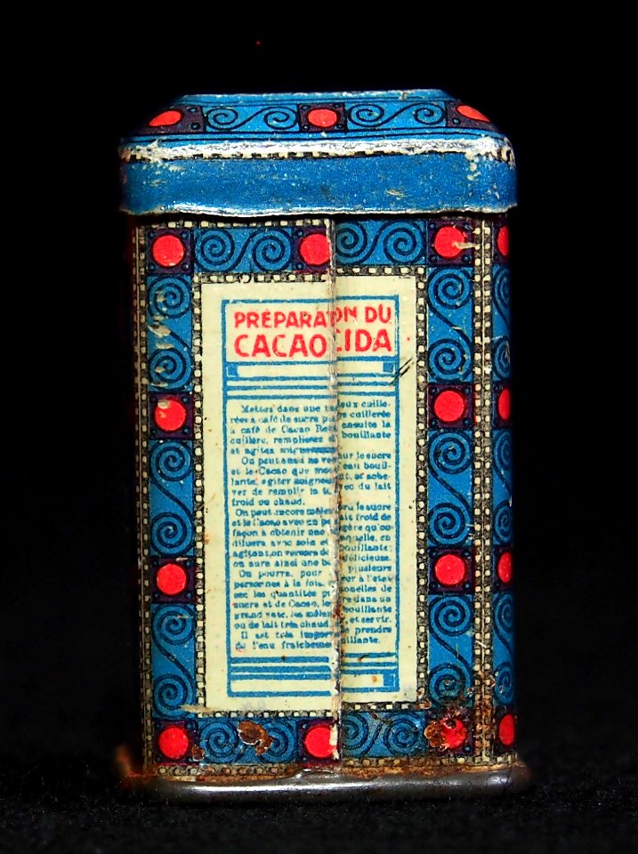 Cida cacao pulverise, blauw blikje, foto2