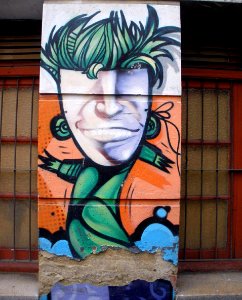 Ciaño (Langreo) - graffiti 4