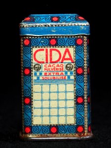 Cida cacao pulverise, blauw blikje, foto3