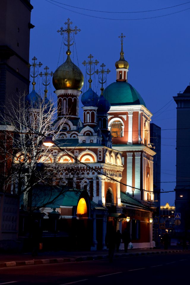 Church of Dormition in Gonchary, January 2014