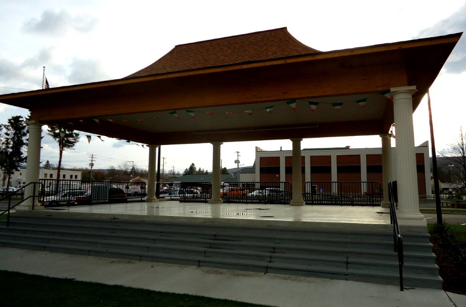 City of Norwich in New York State 40 grandstand