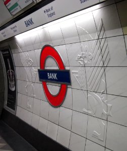 City of London arms at Bank station photo