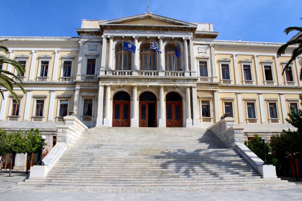 City Hall in Ermoupolis