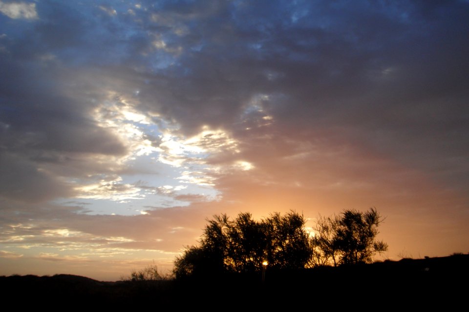 Ciel menaçant en WA