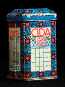Cida cacao pulverise, blauw blikje, foto1