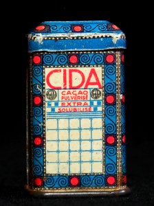 Cida cacao pulverise, blauw blikje, foto5