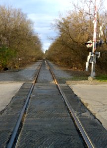City of Norwich in New York State 22 train tracks