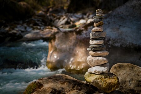 Balance zen meditation