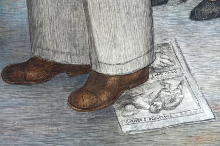 City Life by Victor Arnautoff, detail - Coit Tower, San Francisco, CA - DSC04782