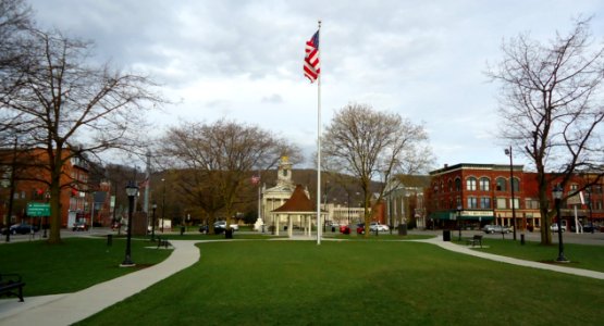 City of Norwich in New York State 41 downtown green