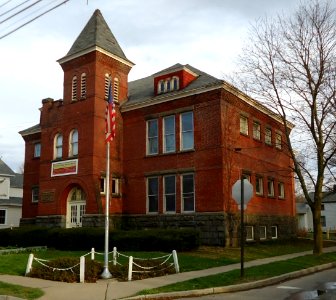 City of Norwich in New York State 26 historical society building