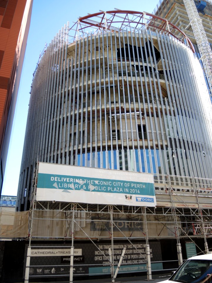 City of Perth Library under construction 01 (E37@OpenHousePerth2014)